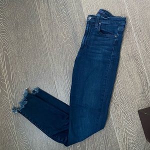 Joe’s high rise skinny ankle jeans